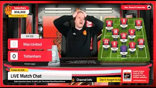 Mark Goldbridge RAGE Moments - Tottenham vs Man United (6-1) FULL REACTIONS 2020 HD