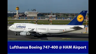 Special - Lufthansa Boeing 747-400 D-ABVX Pushback / Start at Hamburg Airport
