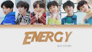 BOY STORY “Energy" Color Coded Lyrics (ENG/PINYIN/CHIN)