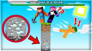 Zdobądź DIAMENT Zanim ŚWIAT Zniknie! ( Mega Zabawne! ) Minecraft