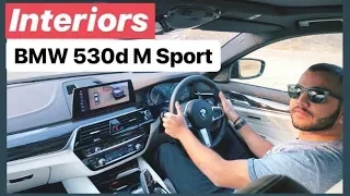 BMW 530d M Sport Interior Review (Hindi + English)