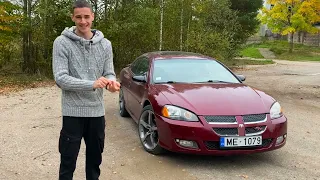 ПЕРЕШИВ РУЛЯ СВОИМИ РУКАМИ, ВПРИНЦИПЕ.. И ТАК СОЙДЁТ.. DODGE STRATUS COUPE R/T - 2 СЕРИЯ