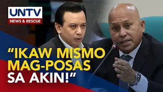 Sen. Dela Rosa, may hamon kay ex-Sen. Trillanes kaugnay ng umano’y napipintong ICC arrest warrant