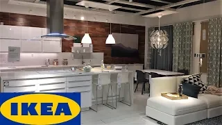 IKEA KITCHEN IDEAS FURNITURE DINING ROOM - SHOP WITH ME SHOPPING STORE WALK THROUGH 4K