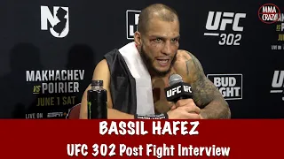 Bassil Hafez on speaking to Joe Rogan, happy to put on a slobberknocker at UFC 302