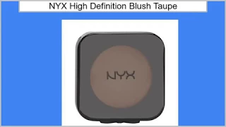 NYX High Definition Blush Taupe