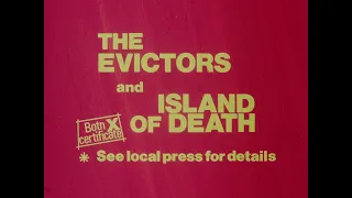 The Evictors and Island Of Death (1979) 35MM UK TV Spot Scan - 1080p HD