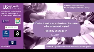 Covid-19 and Interprofessional Education Adaptations and Impact