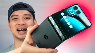 TERLALU KERENNNN! 24 menit kagum sama Moto Razr 40 Ultra!