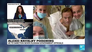 US imposes sanctions on Russia over poisoning of Navalny