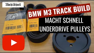 TRACK BUILD | BMW E92 M3 Macht Schnell UnderDrive Pulley Kit