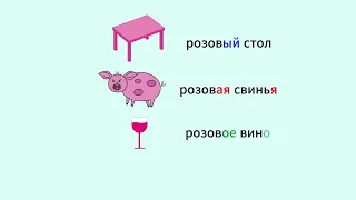 Учим цвета на русском языке / Learn Colours in Russian
