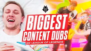 Biggest Content Dubs | G2 League of Legends