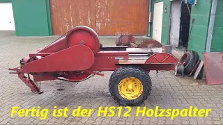 Welger AP 12 Umbau zum Holzspalter HS 12