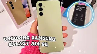 Unboxing Samsung Galaxy A14 5G - Aesthetic Unboxing