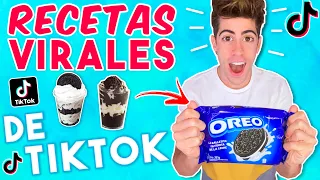 PROBANDO RECETAS VIRALES DE TIKTOK !!