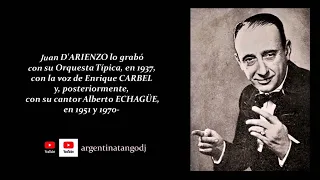 ESCUCHÁ LOS TANGOS FAMOSOS CON LETRA DETALLADA: GRANDES ORQUESTAS - D'ARIENZO, CANARO, BIAGI, OTROS