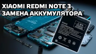 Замена аккумулятора в Xiaomi Redmi Note 3