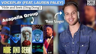 Bass Singer VOCAL ANALYSIS - VoicePlay | Hide and Seek (Ding Dong!) feat. Lauren Paley