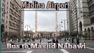 Medina Airport Guide | Bus From Medina Airport To Masjid Nabawi | Sim Info | Country # 13 |
