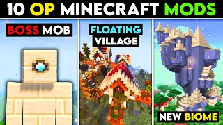 10 *OP* Minecraft Mods You Must Try In 2023 😍