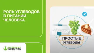 Роль различных видов углеводов в питании человека