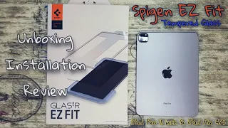Spigen EZ Fit Tempered Glass for iPad Pro 11 inch & iPad Air 4/5-(Unboxing, Installation and Review)