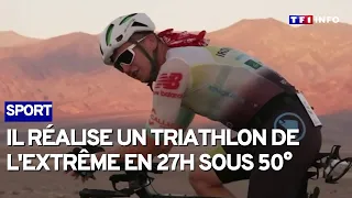 Ultra-triathlon le plus chaud de l'histoire : l'exploit de "Ludo le fou"