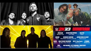 ‘WWE 2K23‘ Soundtrack - Metallica, Red Hot Chili Peppers, Post Malone + more ..tracklist