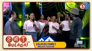 EAT BULAGA | Villarubin Family, Recto Family, at Calayag Family sa  "Gimme 5"!