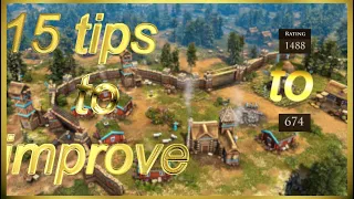 15 Tips to improve for beginners | Age of Empires III - Definitive edition |