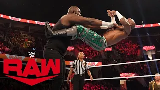 Omos vs. Apollo Crews: Raw, March 7, 2022