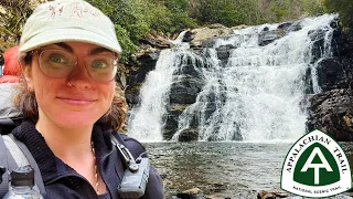 Day 42: A BRUTAL waterfall hike & BOOTS OFF! (AT ThruHike 2024)