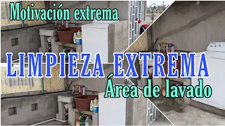 LIMPIEZA EXTREMA / Área DE LAVADO Después DE TECHUMBRE