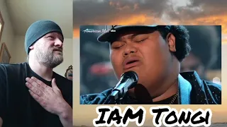 IAM TONGI - Sound of Silence - American Idol - Show stoppers Reaction Revolution Reacts