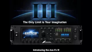 Fractal Audio Axe Fx III Unboxing and First Look