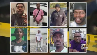 Baltimore reclassifies several homicides; friends remember victim in Cherry Hill
