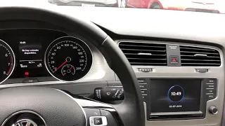 Cómo desactivar totalmente el control de tracción en Volkswagen: Golf MK7