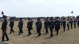 The Band and Bugles of the Rifles - Littlehampton Armed Forces Day