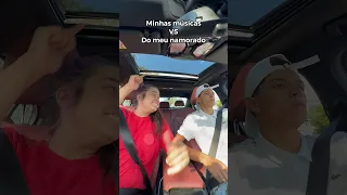 MINHAS MÚSICAS VS DO MEU NAMORADO *muito engraçado