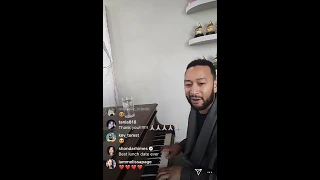 John Legend covers  "Love's in Need of Love Today" (Stewie Wonder 1976 "Songs in the Key of Life")