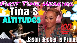 Tina S "Altitudes" (Jason Becker Cover) REACTION | I Hear Tina S Cover Jason Becker For The 1st Time