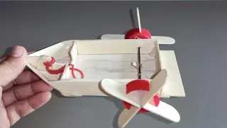 How To Make An Elastic Band Paddle Boat ✓✓ DIY rubber band paddle boat ⛵