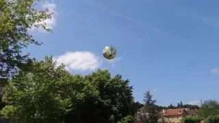 Vol d'une montgolfière classe de 5ème 2015 Collège la Boétie-SARLAT