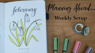 Planning Ahead | February Weekly Setup