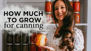 How Many Tomatoes to Plant for Canning? Preserve a Year's Supply of Food, Garden Planning, Beginner