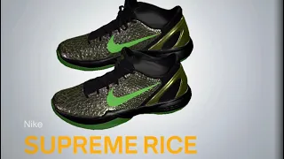 2K24 Shoe Creator:  Nike Kobe VI - Supreme Rice