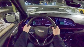 2021 Cadillac Escalade Sport Premium - POV Night Drive (Binaural Audio)