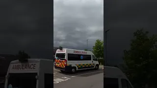 St Martins Hospital, Bath UK, Driving with roof mounted GoPro.