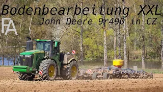 John Deere 9r490 mit Köckerling Vario 750 in Tschechien 🇨🇿! #agriculture